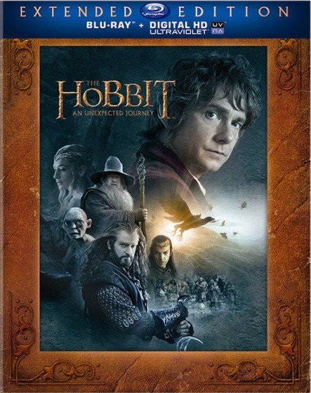 Hobbit AUJ Extended Edition Blu-ray cover