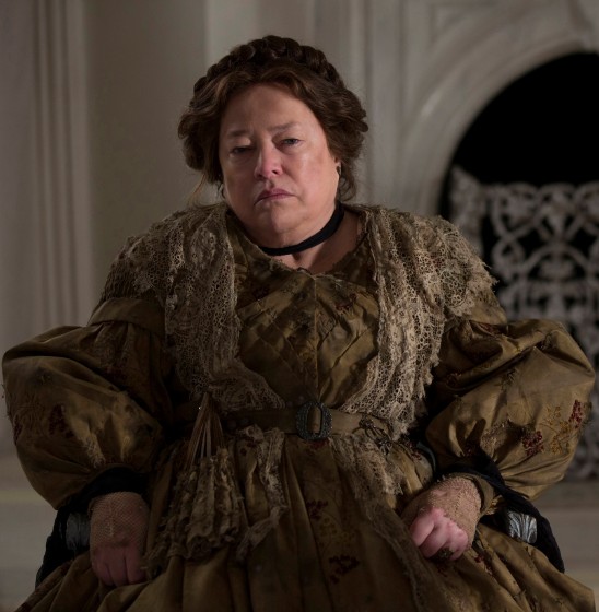 AHSC Kathy Bates on set