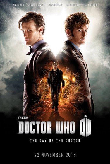 Doctor Who Day of the Doctor poster