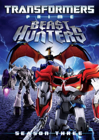 Transformers Prime Beast Hunters DVD cover