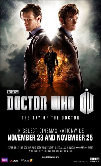 Doctor Who DOTD 3D poster