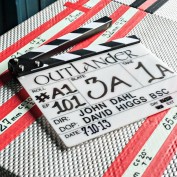 Outlander production 01 clapboard