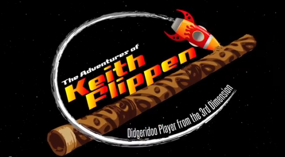 The Adventures of Keith Flippen Didgeridoo Player from the 3rd Dimension