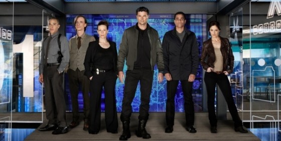 Almost Human cast promo wide