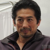 Helix 2013 set visit Hiroyuki Sanada 2