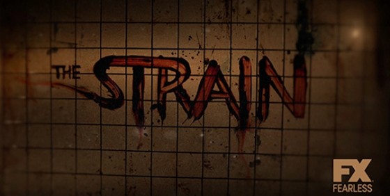 The Strain logo wide