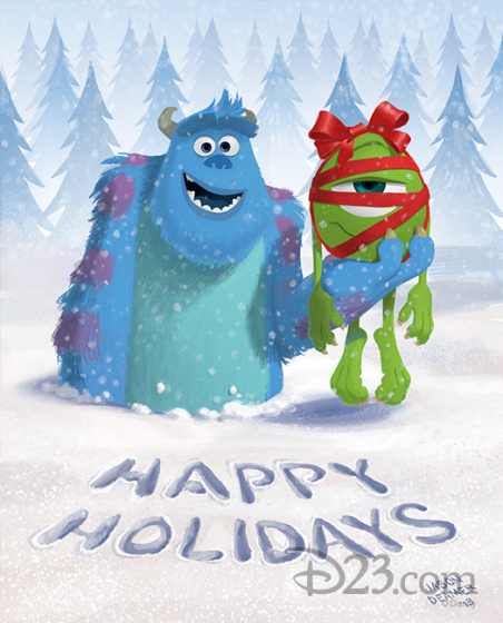 Christmas 2013 Monsters U