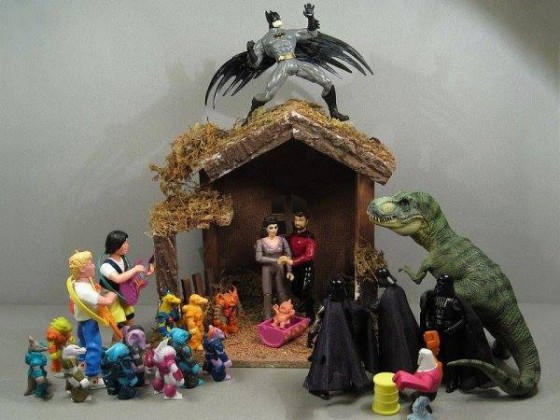 Christmas 2013 via Comikaze Expo nativity