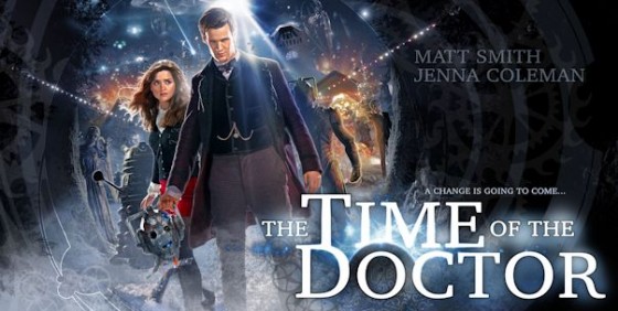 Doctor Who Xmas 2013 poster horizontal black wide