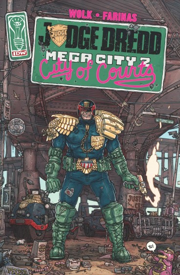 Judge Dredd Mega City 2 cover