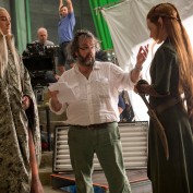 The Hobbit TDOS 033 Thranduil Jackson Tauriel bts