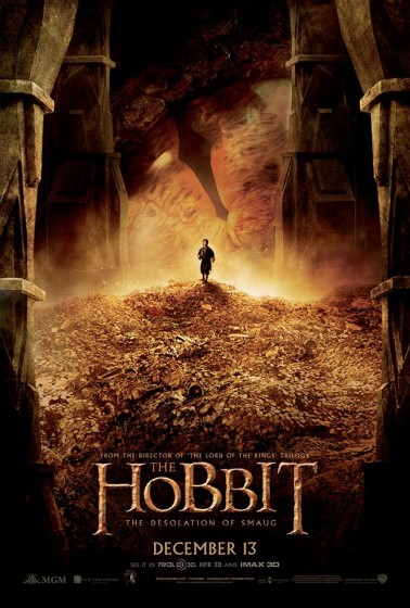 The Hobbit TDOS poster gold