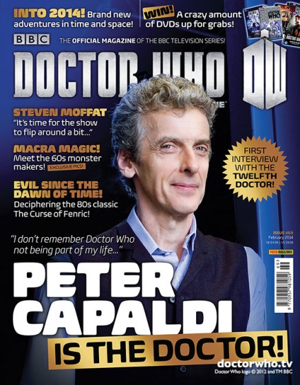 Doctor Who mag Capaldi cover