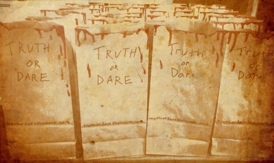 Truth or Dare vomit bags