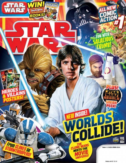 Star Wars Magazine #1 front cover