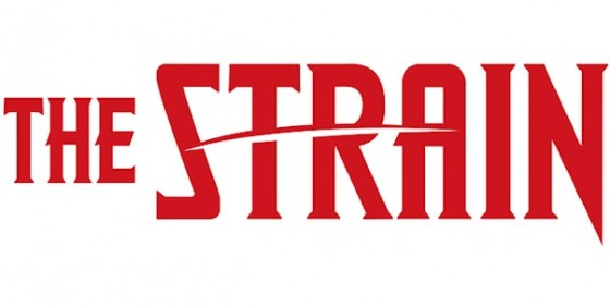 The Strain logo white background wide