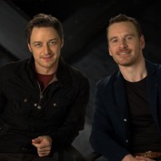 James McAvoy and Michael Fassbender - XMEN DAYS OF FUTURE PAST