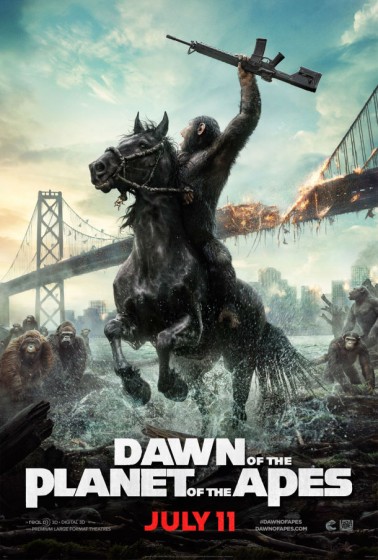 dawn of the planet of the apes poster