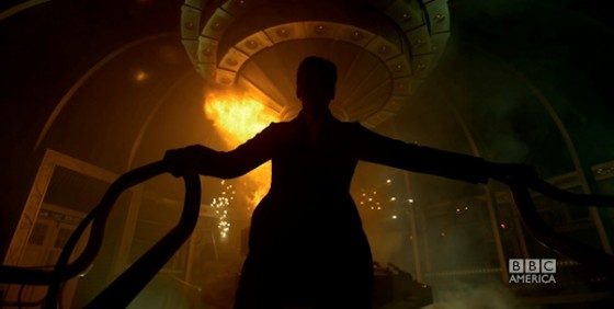 Doctor Who s8 Capaldi silhouette wide