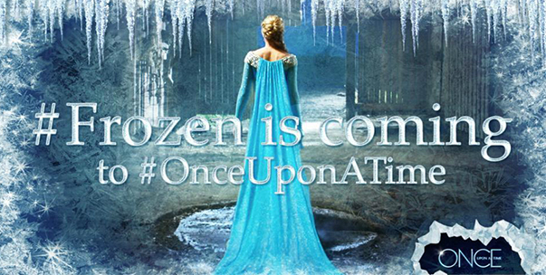 frozen is coming once upon a time