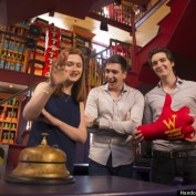 Harry Potter Film Stars Get A Sneak Peek Of The Wizarding World Of Harry Potter - Diagon Alley At Universal Orlando Resort