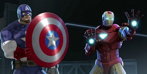 Iron Man and Captain America Heroes United wide