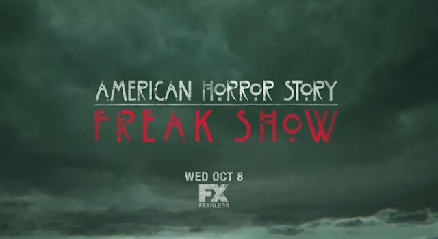 AHS Freak Show logo clouds premiere date wide1