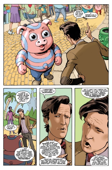 Doctor Who Comic Eleventh #2 strip 1