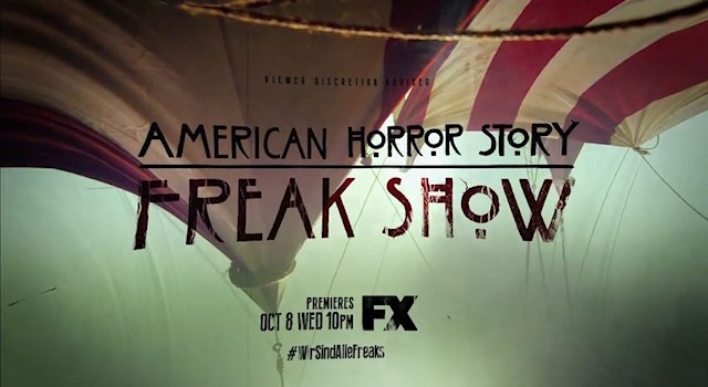 AHS Freak Show logo big top premiere date wide1