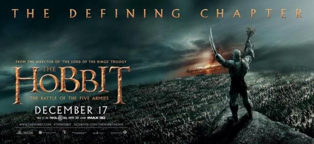 The Hobbit TBOTFA banner Agog