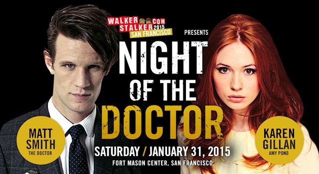 Walker Stalker Con Matt Smith Karen Gillan wide1