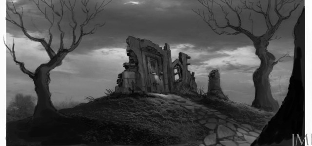 Concept Art from Tim Burton’s Alice in Wonderland?