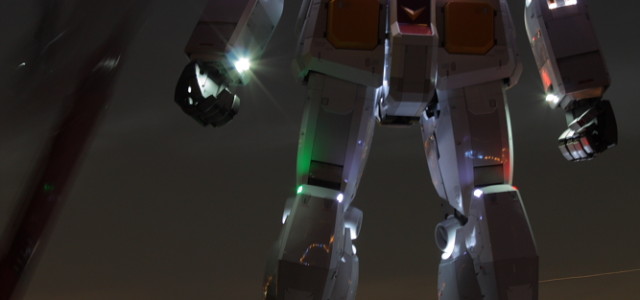Gundam Is Attacking Tokyo At Night Too!