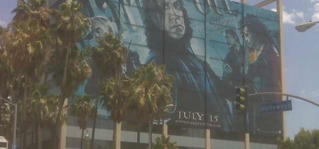 Giant ‘Half-Blood Prince’ Banner in Hollywood