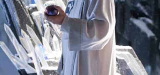 SMALLVILLE: Images of Julian Sands as Jor-El and Who Is Their Dark Archer?