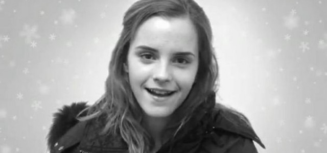 Hermione Granger Herself, Emma Watson Wishes You A Merry Christmas