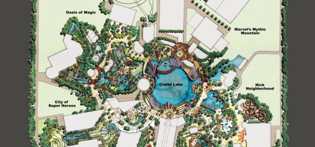 Concept Art For The MARVEL Theme Park