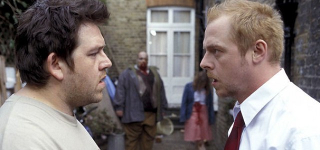 Shaun of the Dead Reunion Photo Shoot