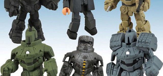 IRON MAN 2 Minimates Show Off The HAMMER DRONES