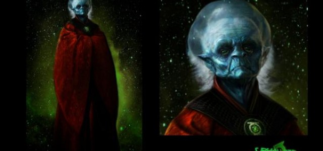 More New GREEN LANTERN Concept Art: THE GUARDIANS And SINESTRO