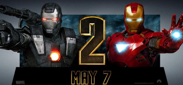 New IRON MAN 2 Posters, Theater Standees And Production Photo