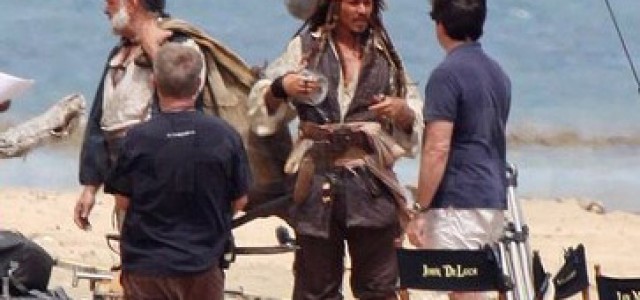 Pirates of the Caribbean: On Stranger Tides – First Pics Of Depp On The Set