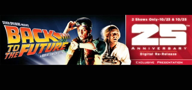 Back To The Future Coming Back To Theaters In The Near Future