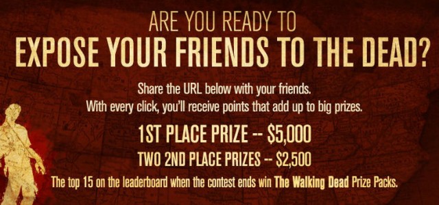 The Walking Dead: Double Tap Your Way To 5 Thousand Dollars and Check Out A Look at the Entire Season