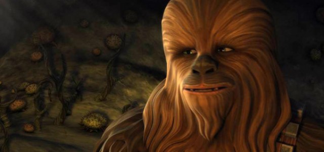 STAR WARS: THE CLONE WARS – Chewie Crash Lands On the One Hour Season Finale