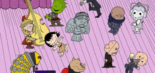 Scifi Mafia’s Pic of the Day: Charlie Brown & The Doctor