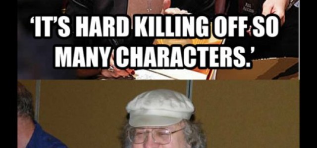 Scifi Mafia’s Pic of the Day: Rowling vs. Martin