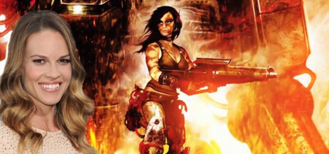 Shrapnel: Hilary Swank to Star and Produce Film Adaptation of Sci-Fi Comic