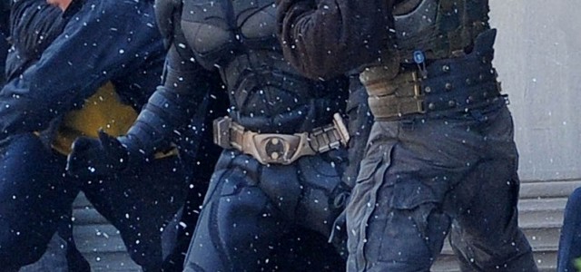 The Dark Knight Rises: Set Video and Images of Bane, Batman, Tumblers and Blackgate Prison Riots