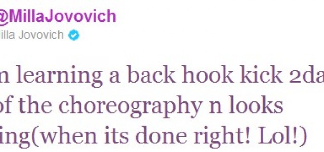 Resident Evil: Retribution – Milla Jovovich Unleashes New Details and Behind the Scenes Video